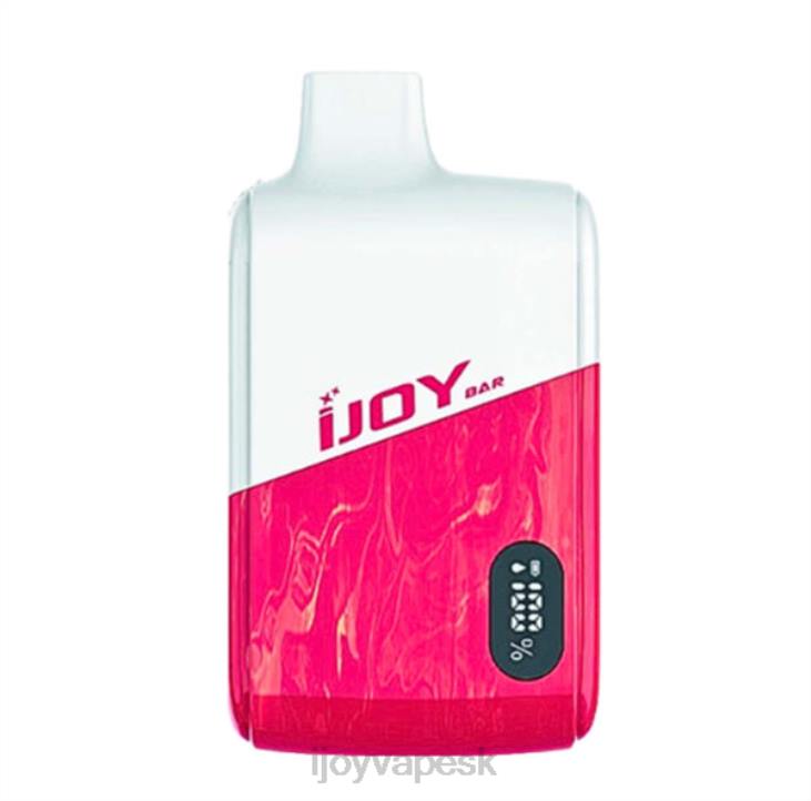 iJOY Vape Order Online | iJOY Bar Smart Vape 8000 ťahov 8X0219 broskyňa mango vodný melón